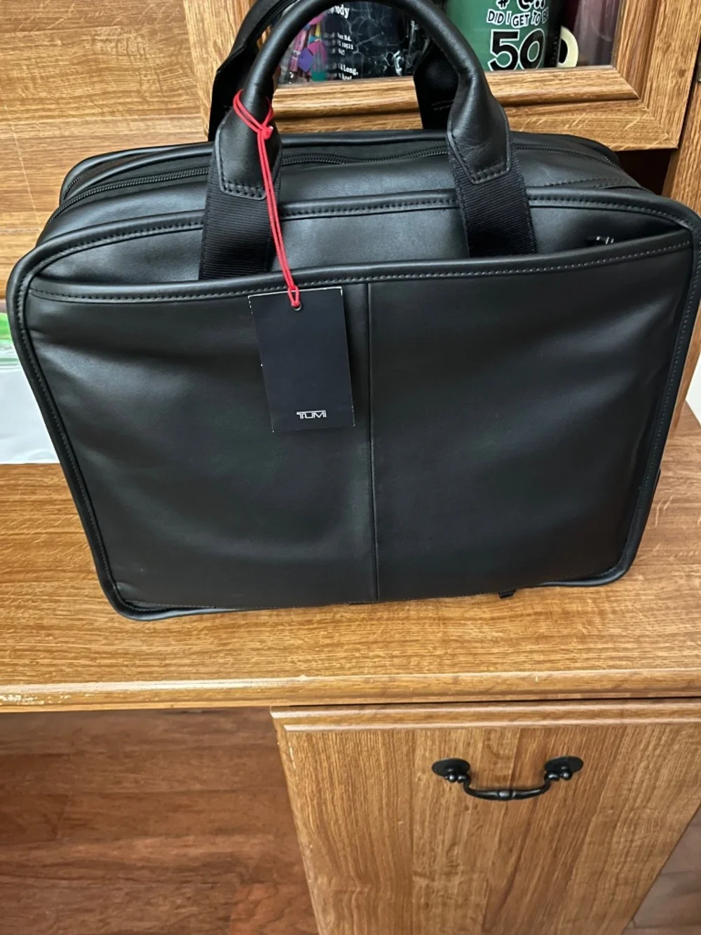 TUMI Large Black briefcase